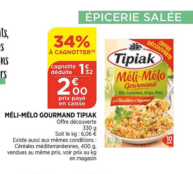 méli-mélo gourmand tipiak