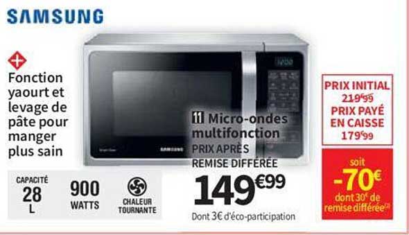 micro-ondes multifonction samsung