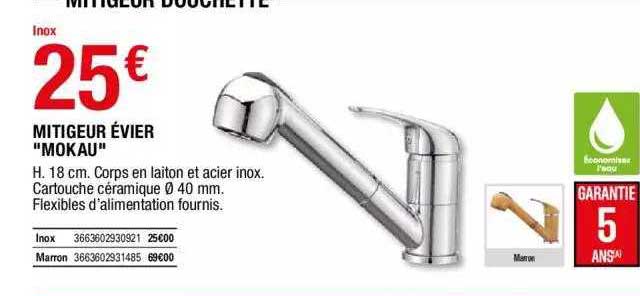 mitigeur évier "mokau"