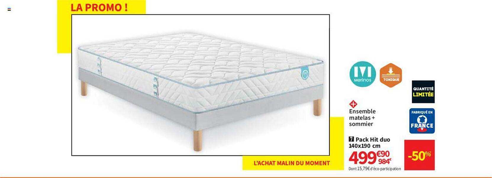 pack hit duo 140 x 190 cm