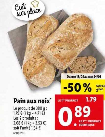Pain Aux Noix