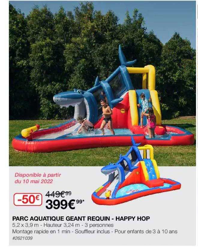 parc aquatique geant requin - happy hop