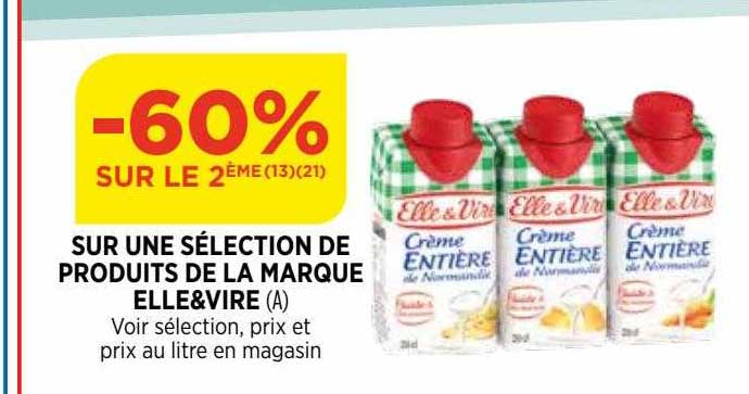 Produits De La Marque Elle & Vire