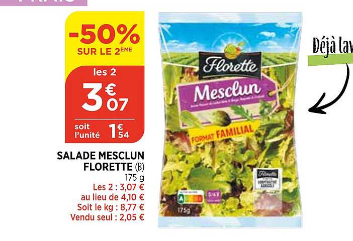 Salade Mesclun Florette