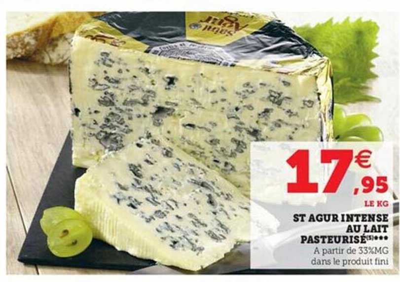 Sta Agur Intense Au Lait Pasteurisé