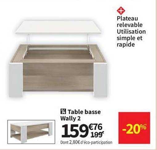 Table Basse Wally 2