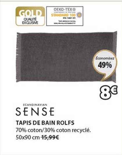 tapis de bain rolfs sense