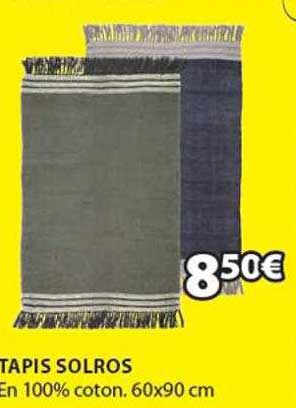 tapis solros