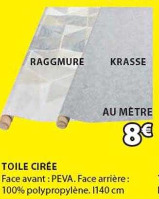 toile cirée raggmure, krasse