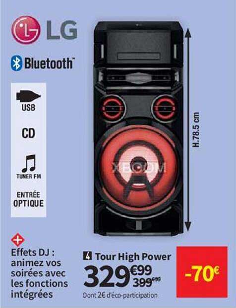 tour high power lg