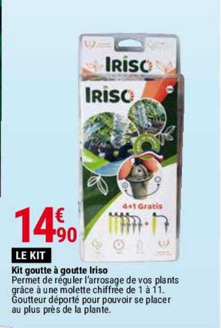 kit goutte à goutte iriso