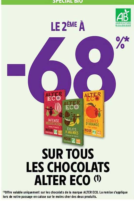 les chocolats alter éco