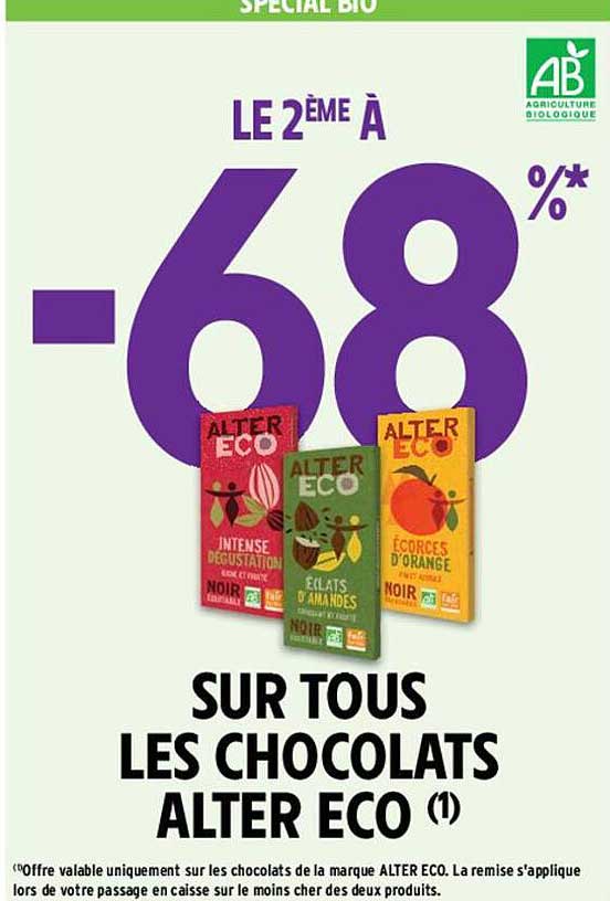 les chocolats alter éco
