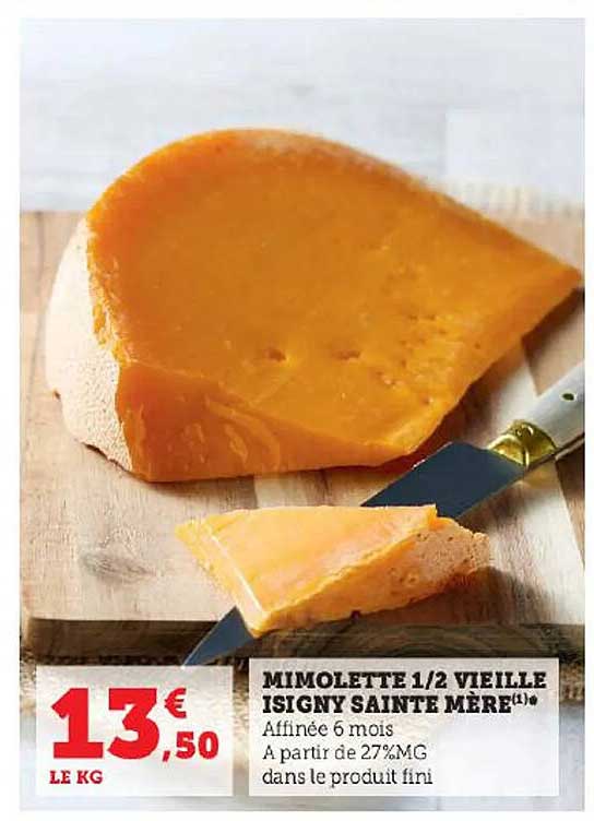 mimolette 1-2 vieille isigny sainte mère