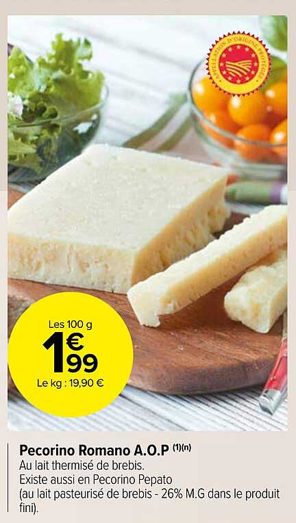 pecorino romano a.o.p.