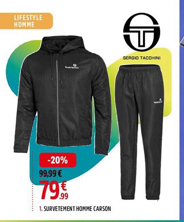 Survêtement Homme Carson Sergio Tacchini