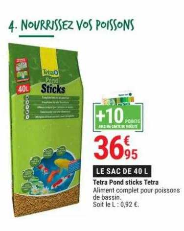 tetra pond sticks tetra