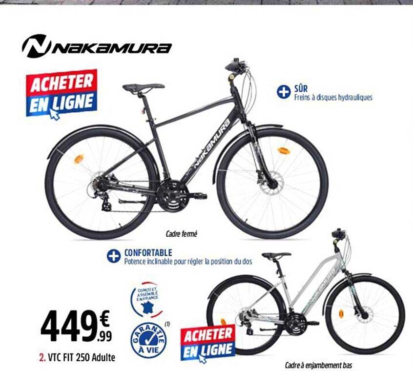 vtc fit 250 adulte nakamura