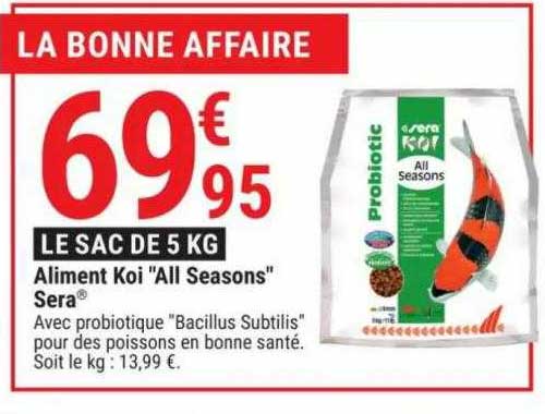 aliment koi "all seasons" sera