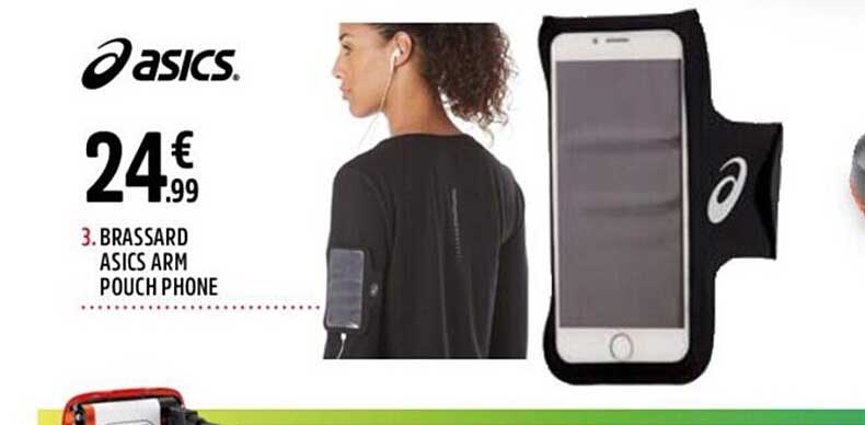 brassard asics arm pouch phone