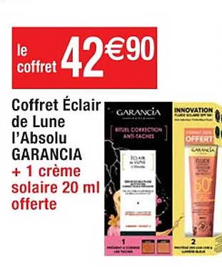 coffret éclair de lune l'absolu garancia