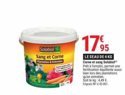 corne et sang solabiol