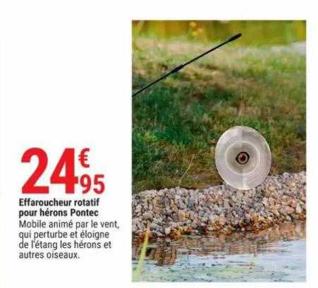 effaroucheur rotatif pour hérons pontec