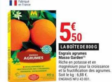 engrais agrumes masso garden