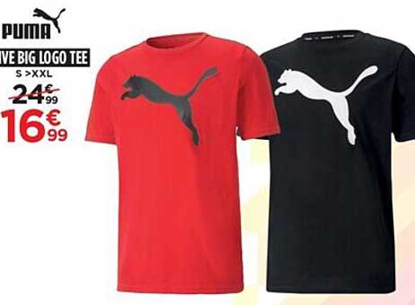 five big logo tee puma
