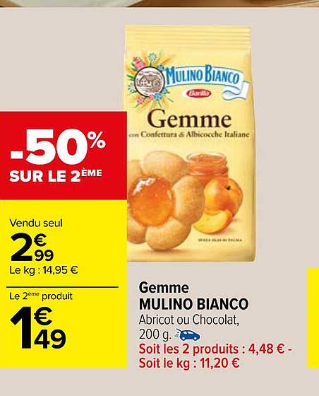 gemme mulino bianco