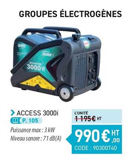 groupes électrogènes