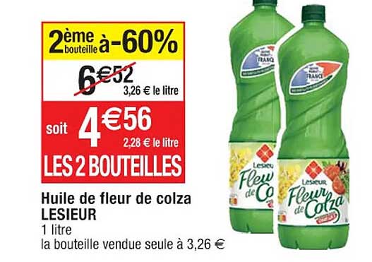 Huile De Fleur De Colza Lesieur