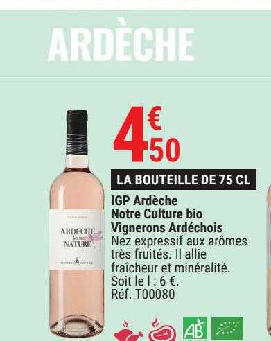 igp ardèche notre culture bio vignerons ardéchois