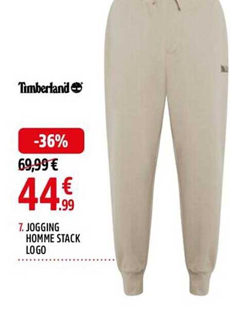 jogging homme stack logo timberland