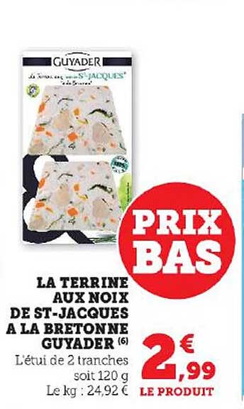 la terrine aux noix de st-jacques à la bretonne guyader