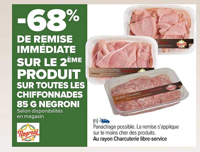 Les Chiffonnades 85 G Negroni