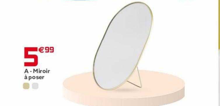 Miroir à Poser