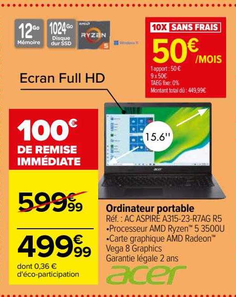 Ordinateur Portable Acer