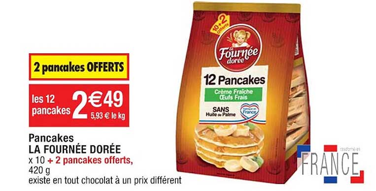 pancakes la fournée dorée