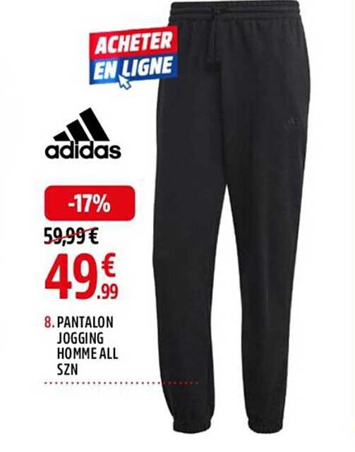 pantalon jogging homme all szn adidas