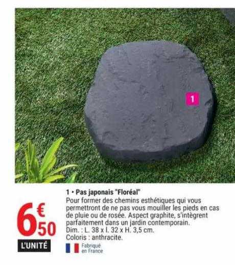 pas japonais "floréal"