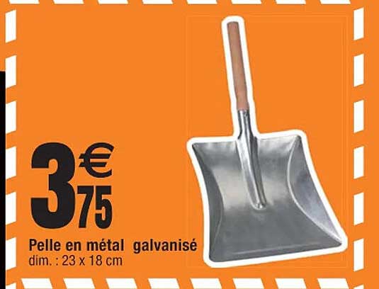 Pelle En Métal Galvanisé