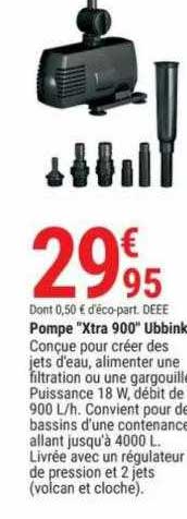 pompe "xtra 900" ubbink
