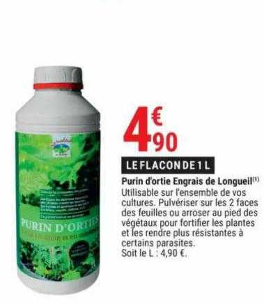 purin d'ortie engrais de longueil