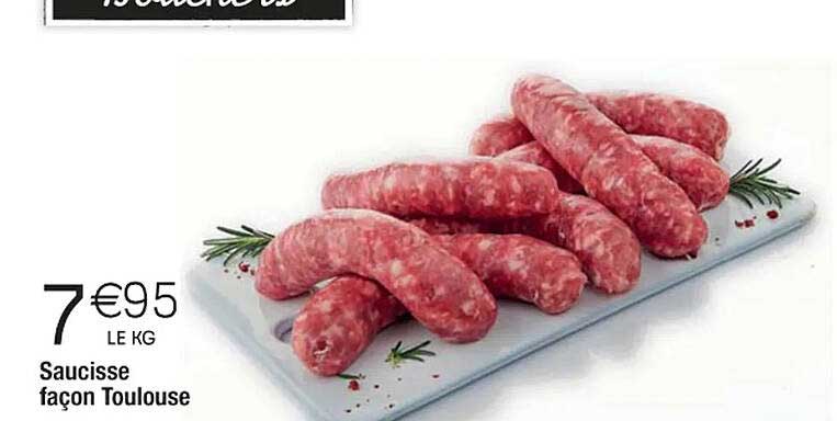 saucisse façon toulouse