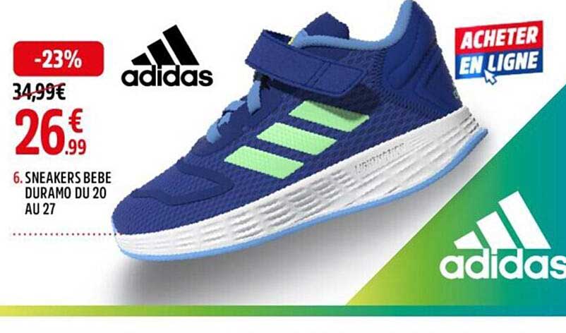 sneakers bébé duramo du 20 au 27 adidas