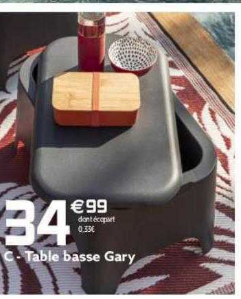 table basse gary