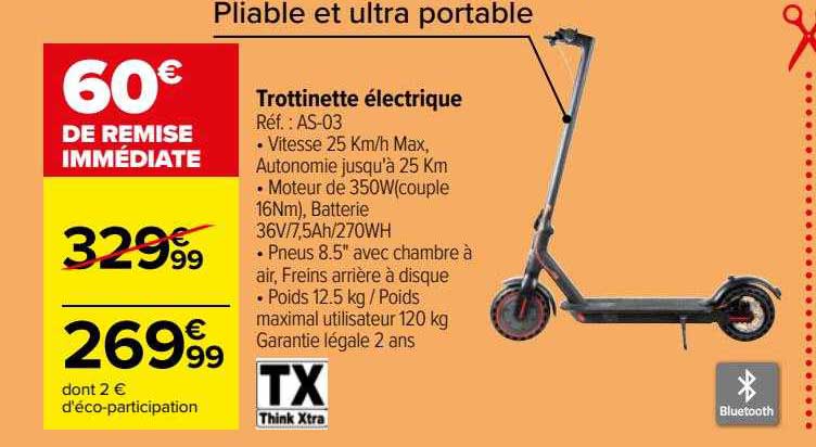 trottinette électrique think xtra