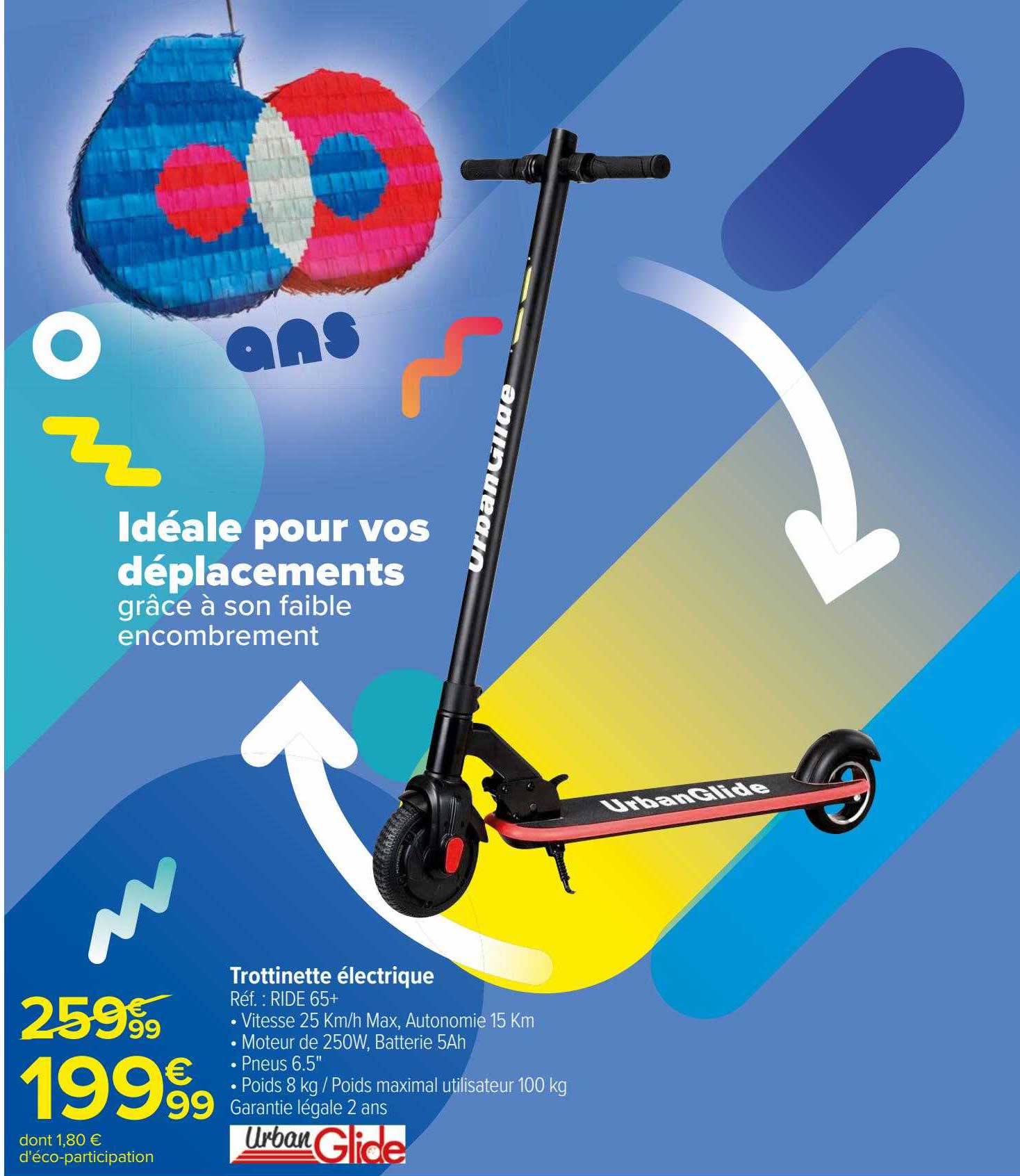 trottinette électrique urban glide