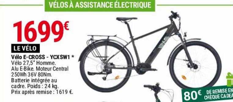 vélo e-cross - ycxsw1